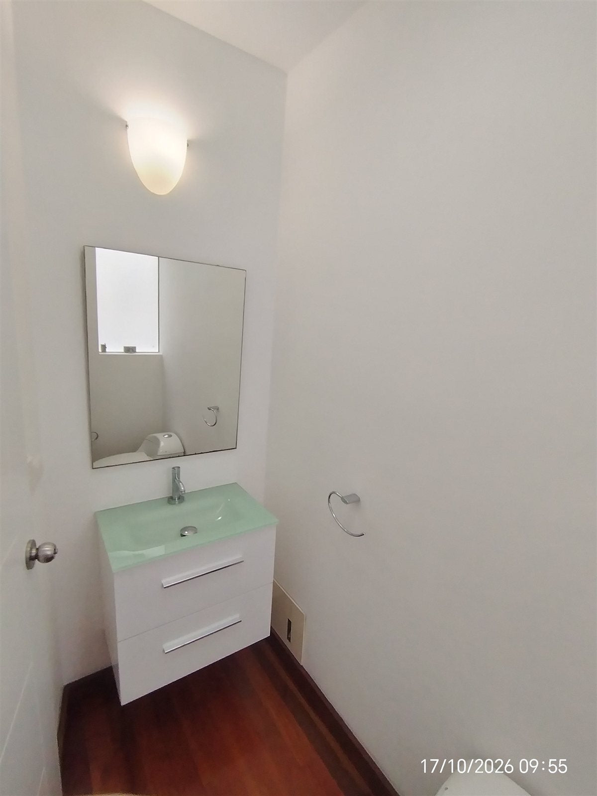 Medio baño de visita